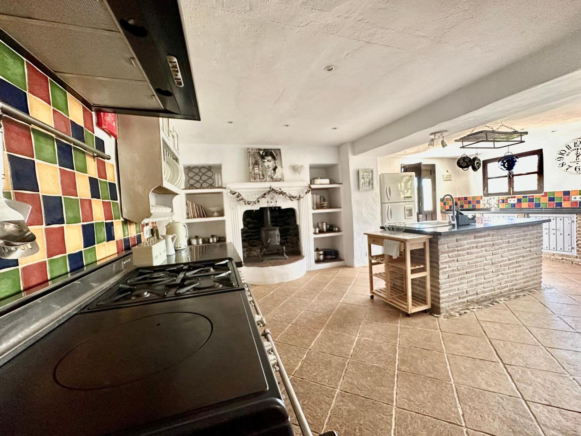 Villa Cortijo Cuscurro à Ríogordo Extérieur photo
