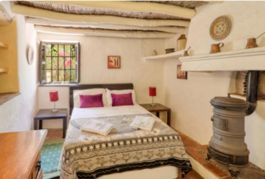 Villa Cortijo Cuscurro à Ríogordo Extérieur photo