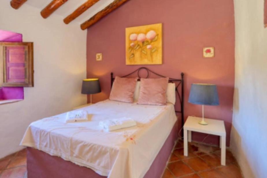 Villa Cortijo Cuscurro à Ríogordo Extérieur photo