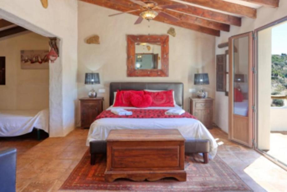 Villa Cortijo Cuscurro à Ríogordo Extérieur photo